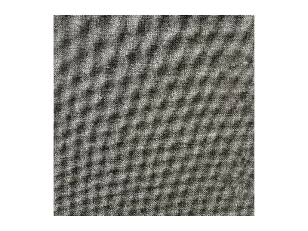 Cojín para banco de jardín tela gris oscuro melange 150x50x7 cm