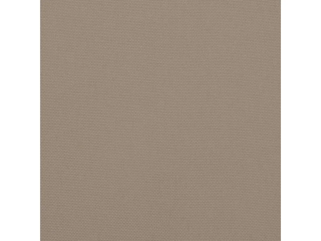 Cojines de banco de jardín 2 unidades tela Oxford taupé 150x50x7 cm