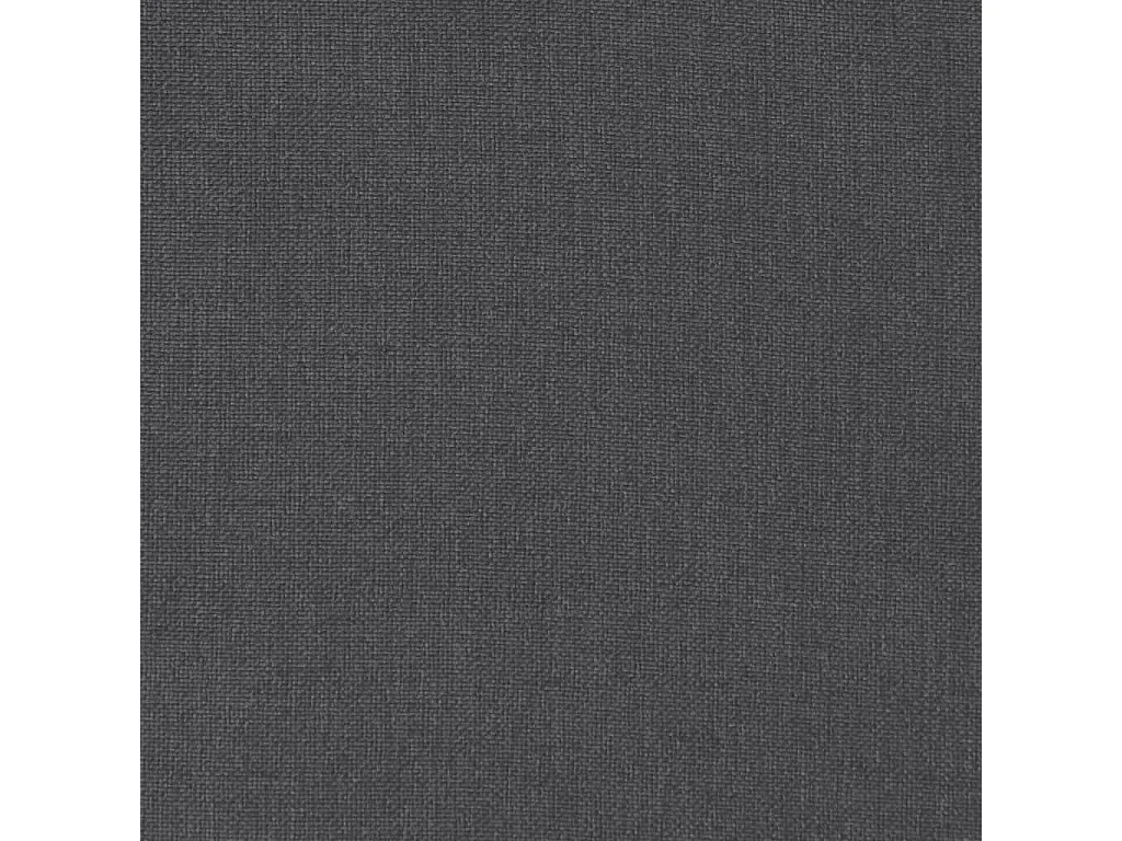 Coussin de banc de jardin anthracite mélangé 120x50x7 cm tissu