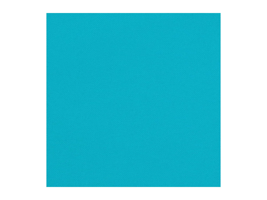 Cojines para banco de jardín 2 unidades tela turquesa 100x50x7 cm