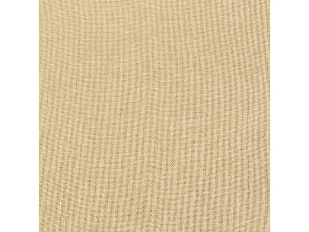 Coussins de banc de jardin lot de 2 beige mélangé tissu