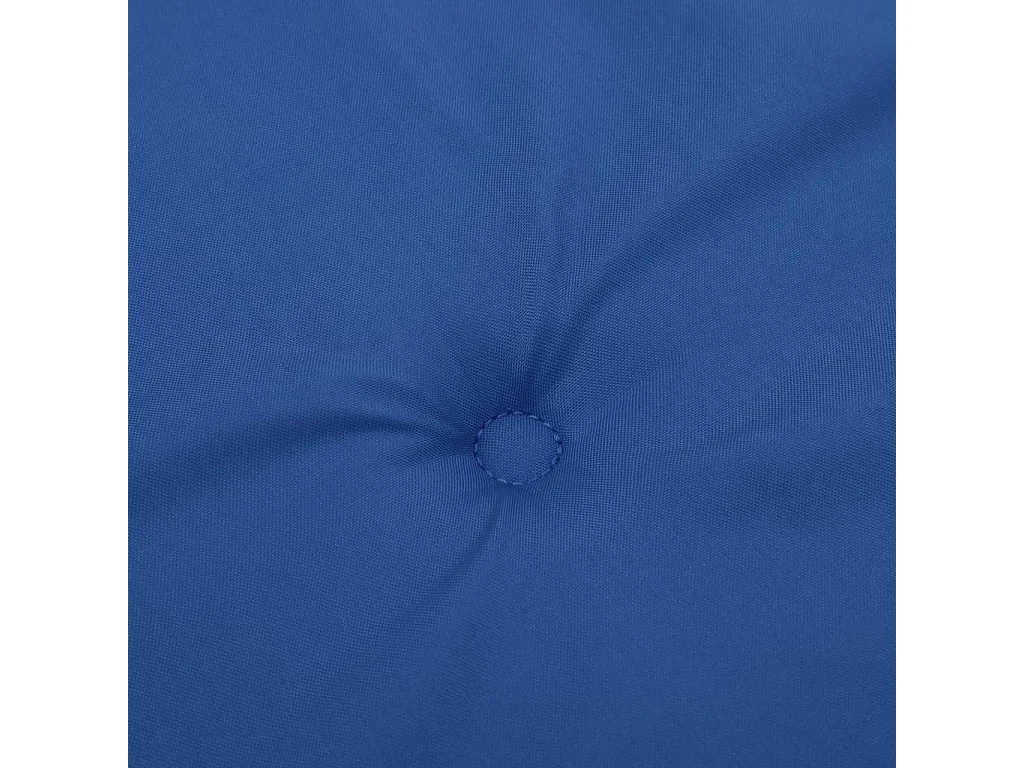 Almofadão para banco de jardim 120x50x3cm tecido oxford azul real