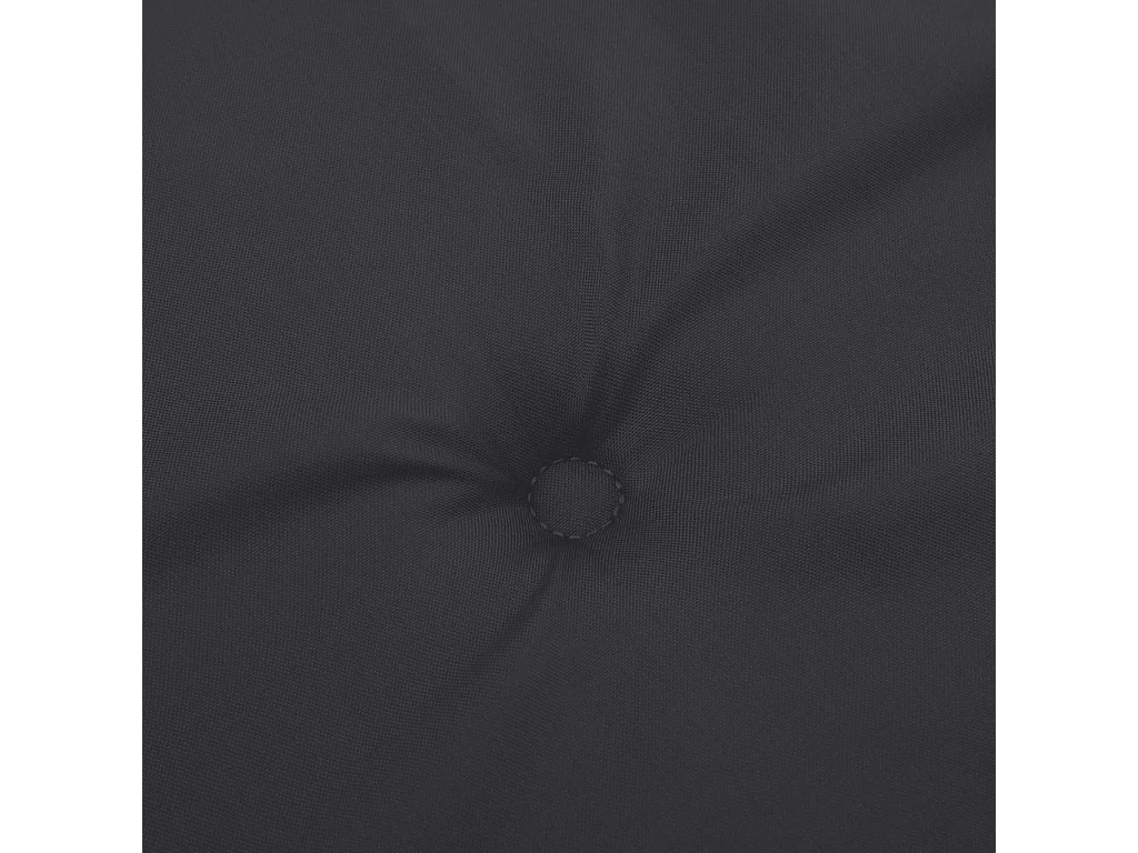 Coussin de banc de jardin noir 180x50x3 cm tissu oxford