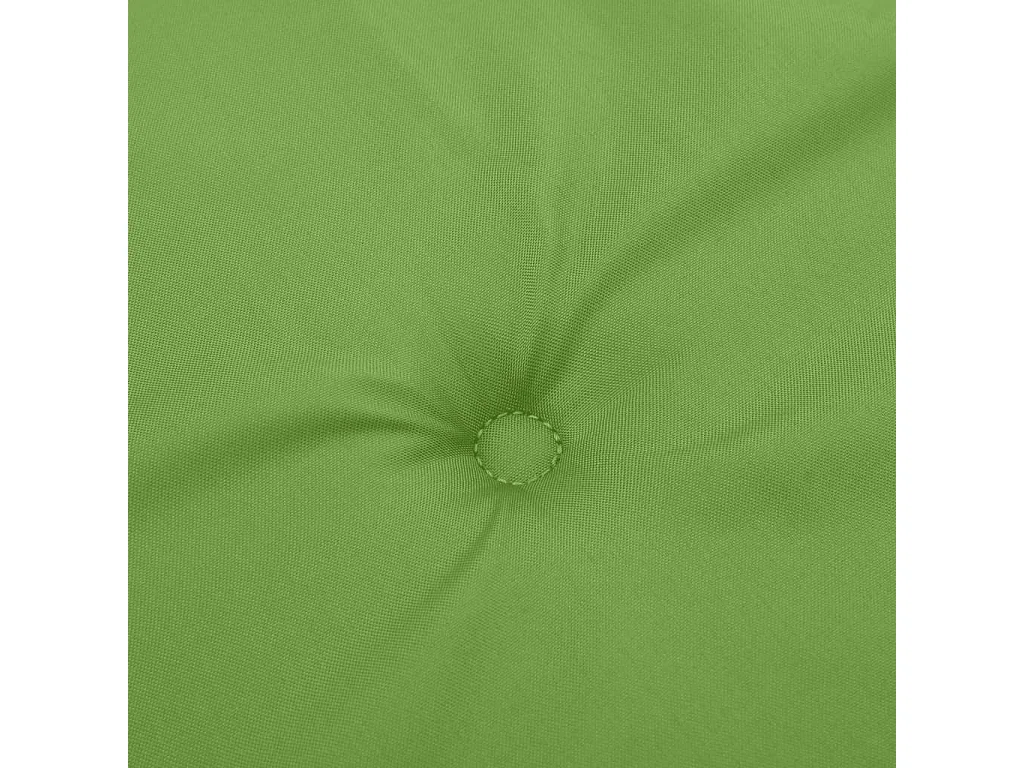 Coussin de banc de jardin vert mélangé 150x50x7 cm tissu