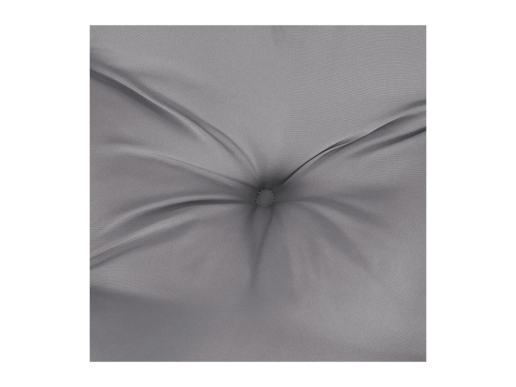 Cojines de banco de jardín 2 unidades tela Oxford gris 150x50x7 cm