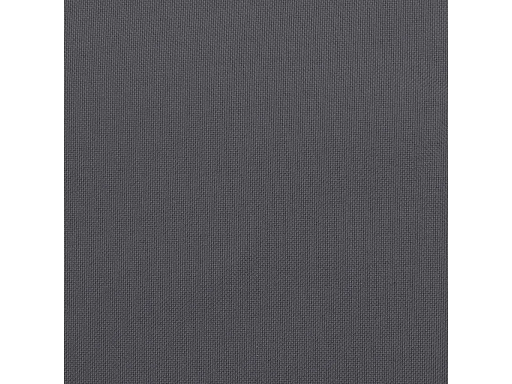 Coussin de banc de jardin anthracite 120x50x3 cm tissu oxford