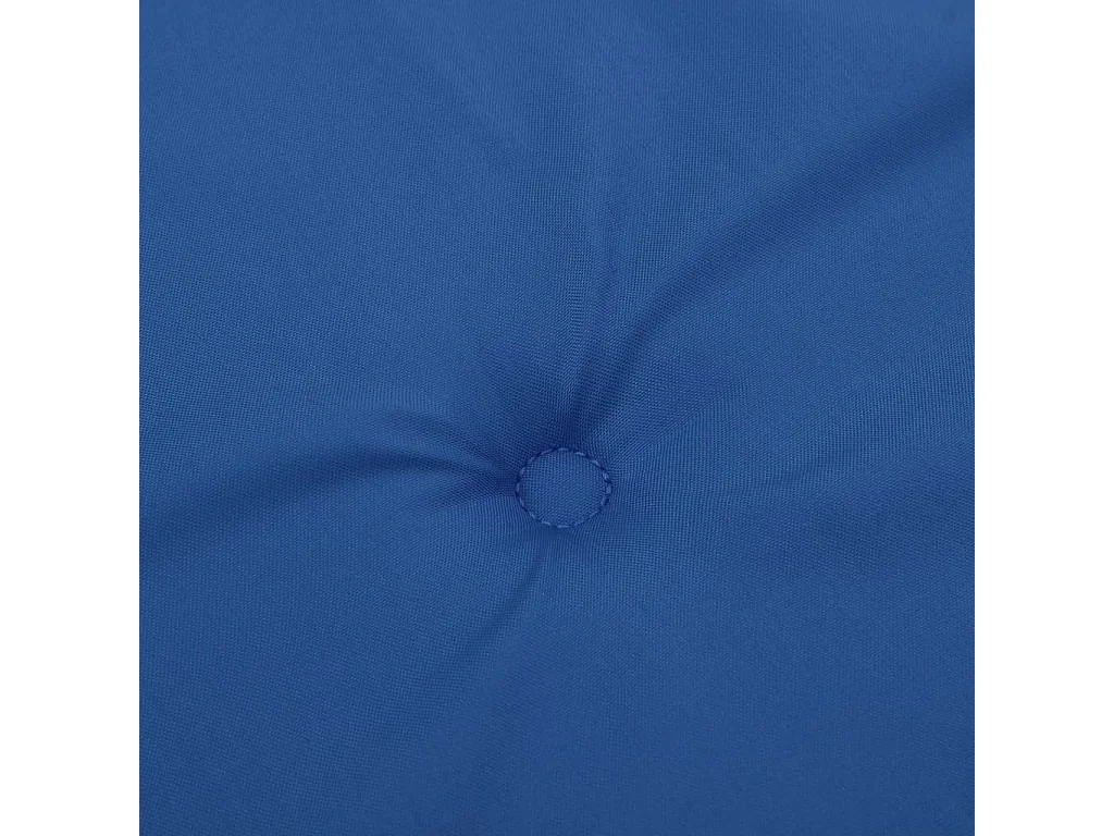 Coussin de banc de jardin bleu royal 100x50x3 cm tissu oxford