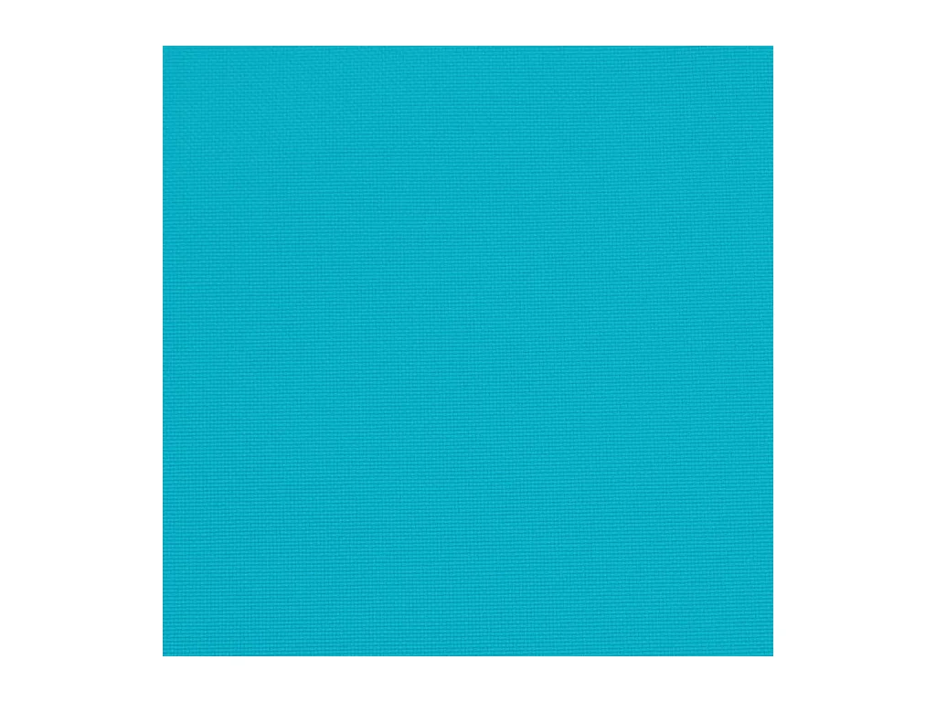 Tuinbankkussen 200x50x4 cm stof turquoise