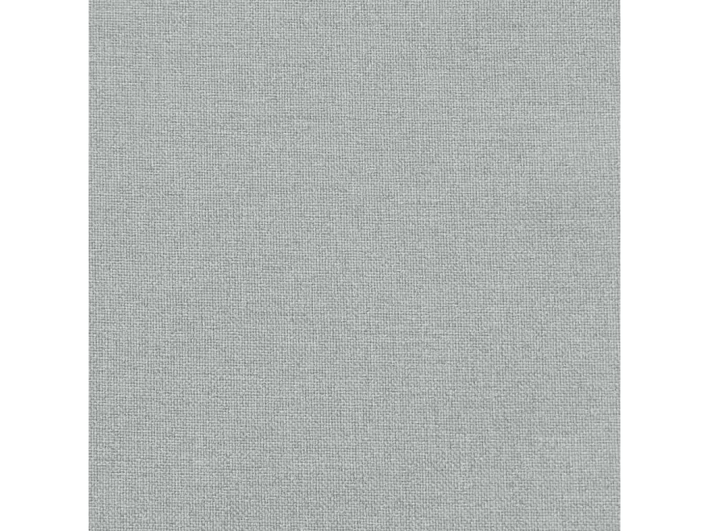 Coussin de banc de jardin gris clair mélangé 150x50x7 cm tissu