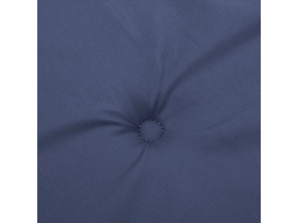 Almofadão para banco jardim 120x50x3cm tecido oxford azul-marinho