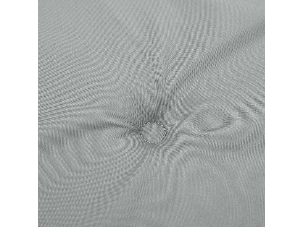 Coussin de banc de jardin gris clair mélangé 180x50x7 cm tissu