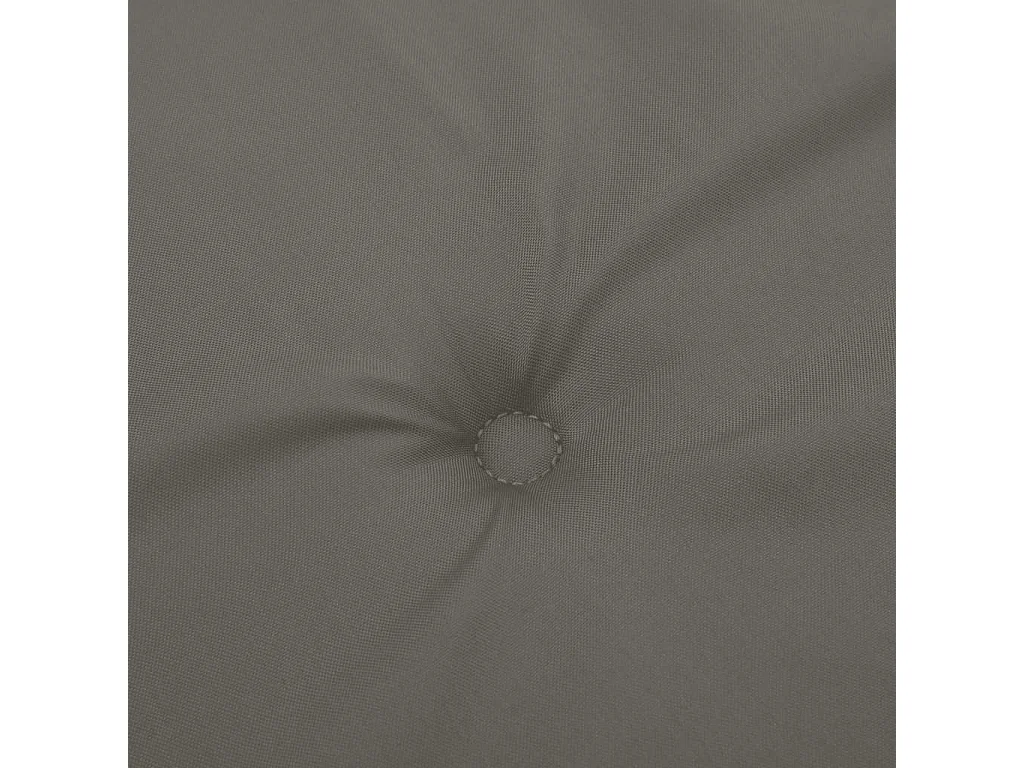 Tuinbankkussens 2 st 200x50x7 cm stof gemêleerd donkergrijs