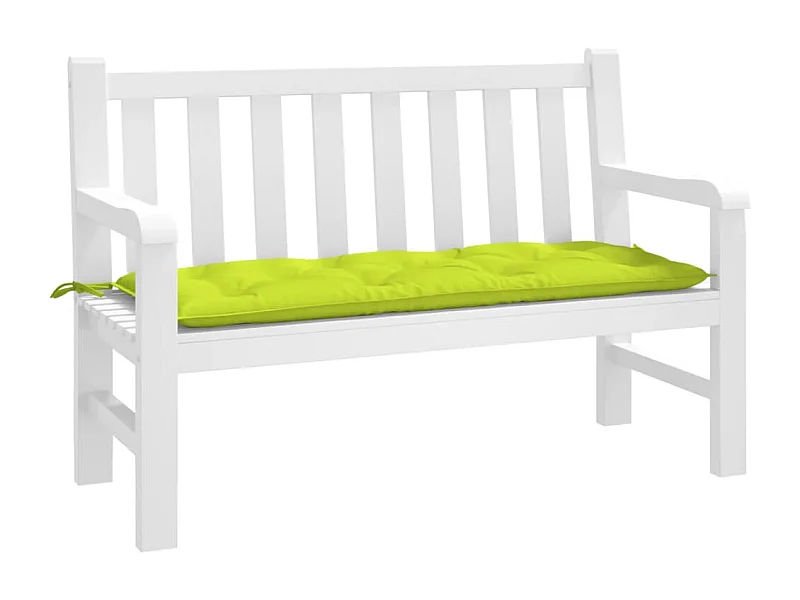 Tuinbankkussen 120x50x7 cm oxford stof heldergroen
