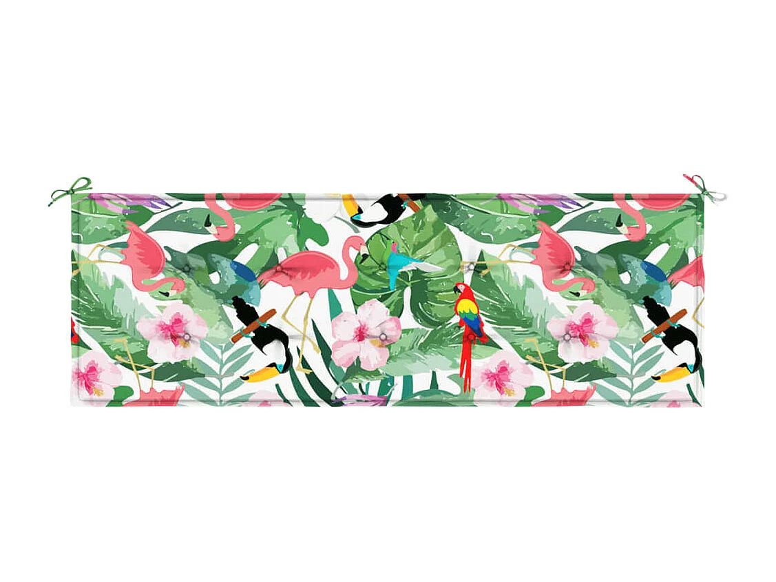Cojín para banco de jardín tela Oxford multicolor 150x50x3 cm