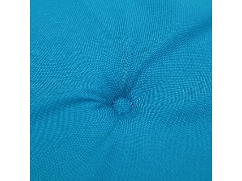 Almofadão para banco de jardim 150x50x3 cm tecido oxford azul