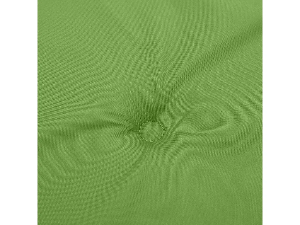 Coussin de banc de jardin vert mélangé 180x50x7 cm tissu