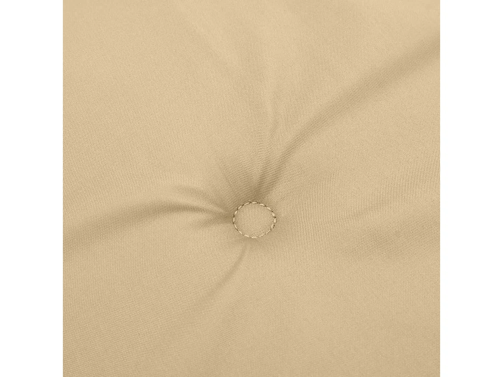Coussin de banc de jardin beige mélangé 180x50x7 cm tissu