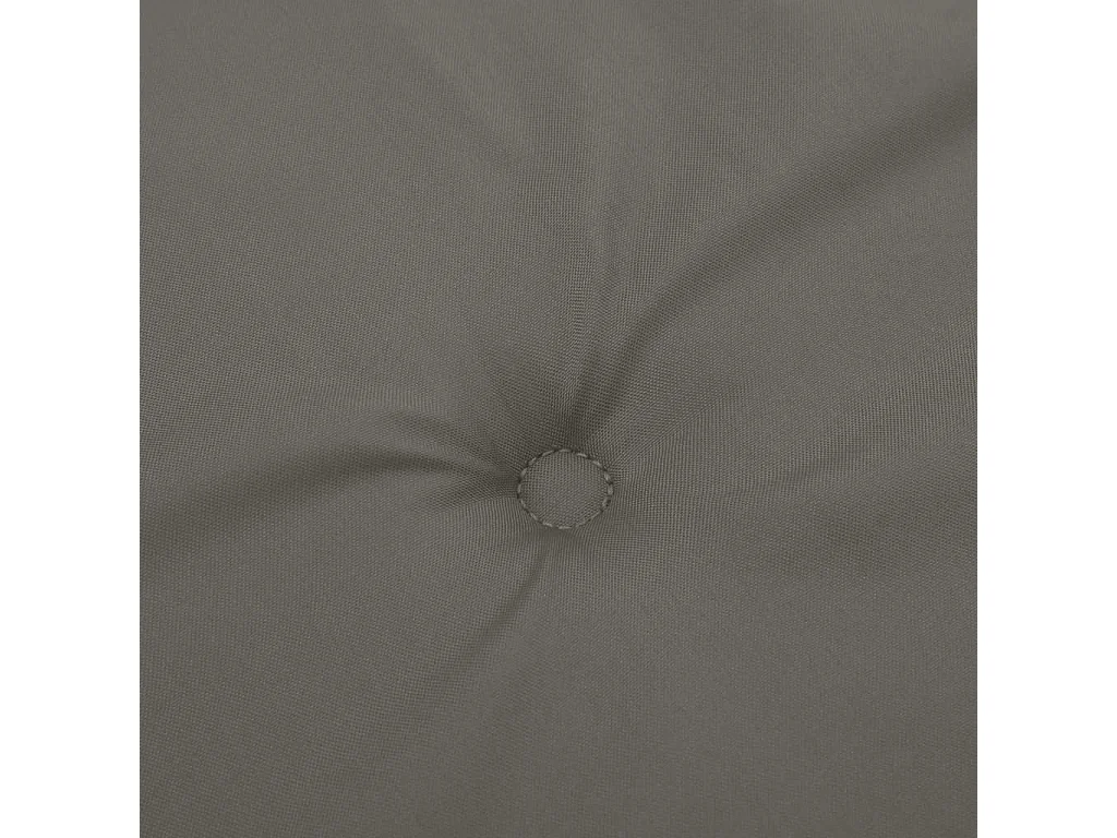 Coussin de banc de jardin gris foncé mélangé 180x50x7 cm tissu