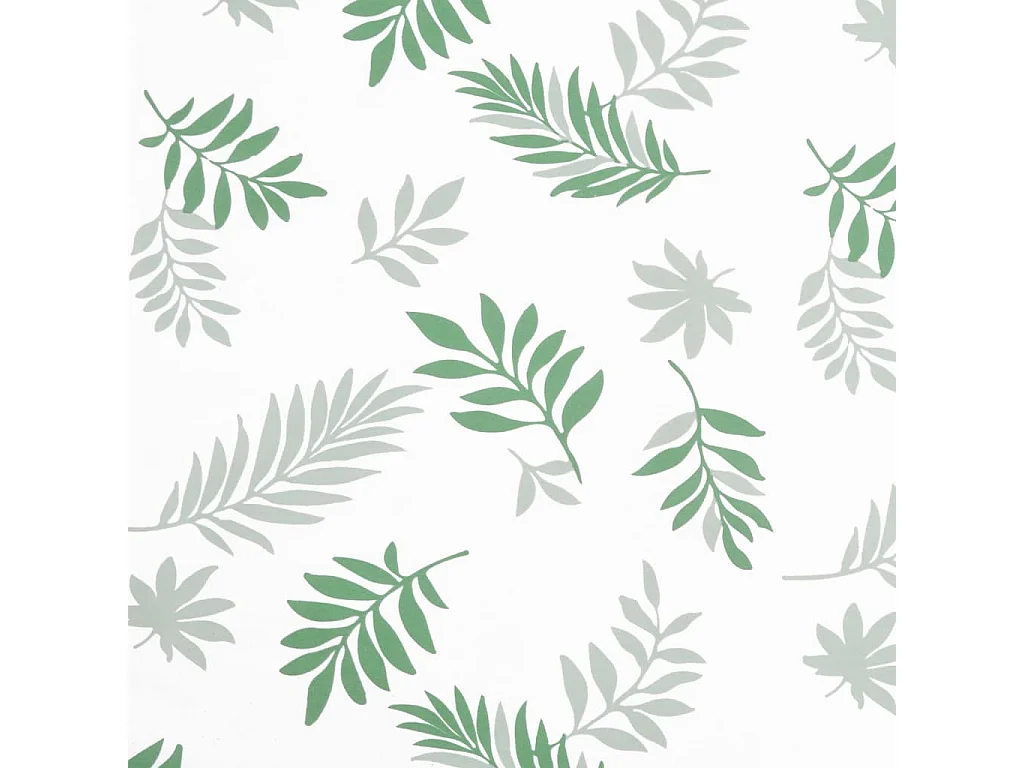 Coussins de banc de jardin 2 pièces motif de feuilles tissu Oxford