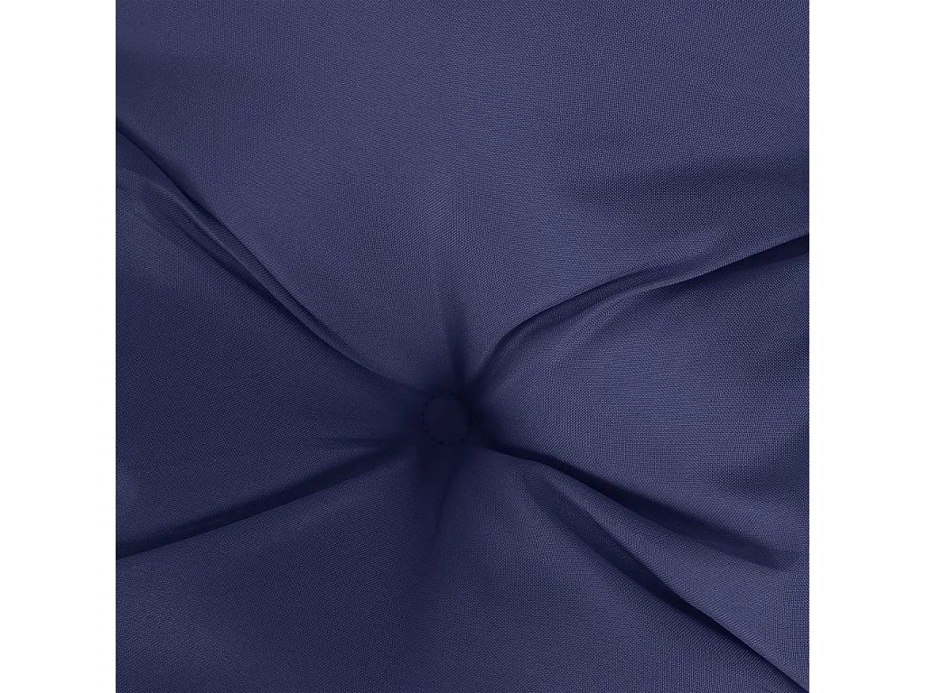 Tuinbankkussens 2 st 100x50x7 cm oxford stof marineblauw