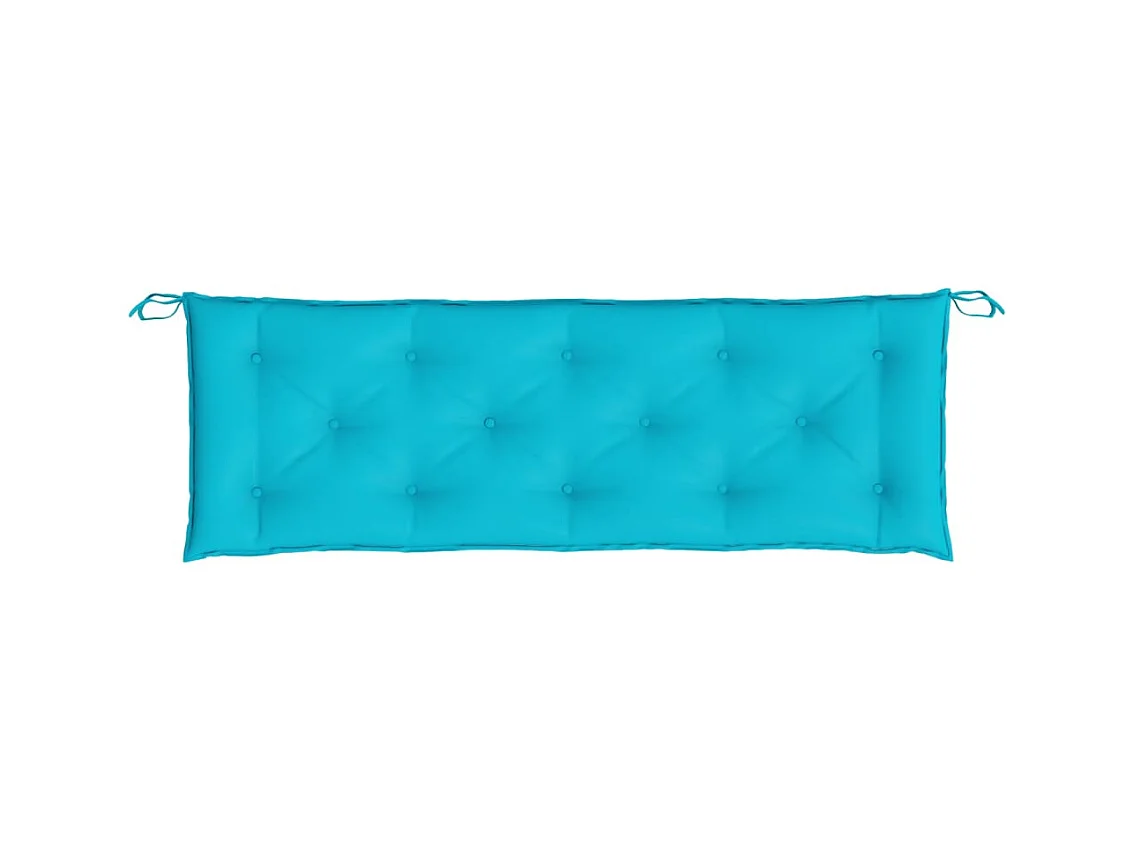 Tuinbankkussen 150x50x7 cm oxford stof turquoise