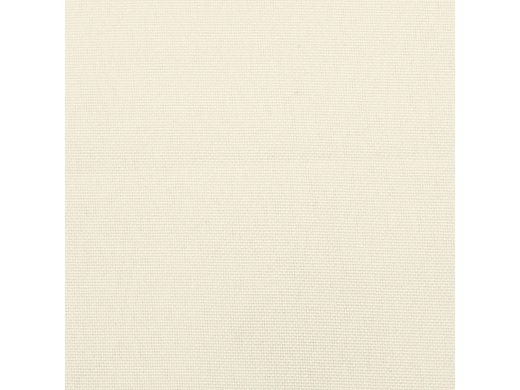 Coussin de banc de jardin crème 120x50x3 cm tissu oxford