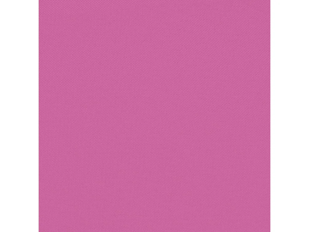 Almofadão para banco de jardim 200x50x7 cm tecido rosa