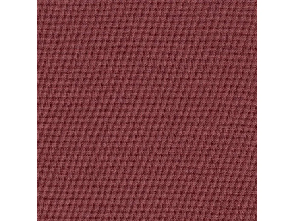 Coussin de banc de jardin rouge bordeaux mélangé tissu