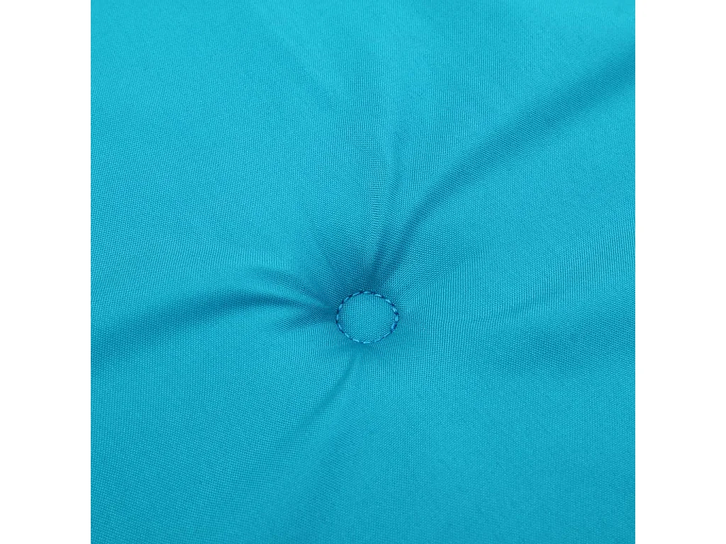 Almofadão para banco de jardim 150x50x3 cm tecido oxford turquesa