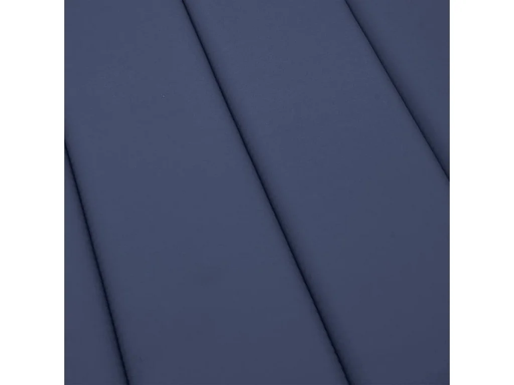 Coussin de chaise longue bleu marine tissu oxford