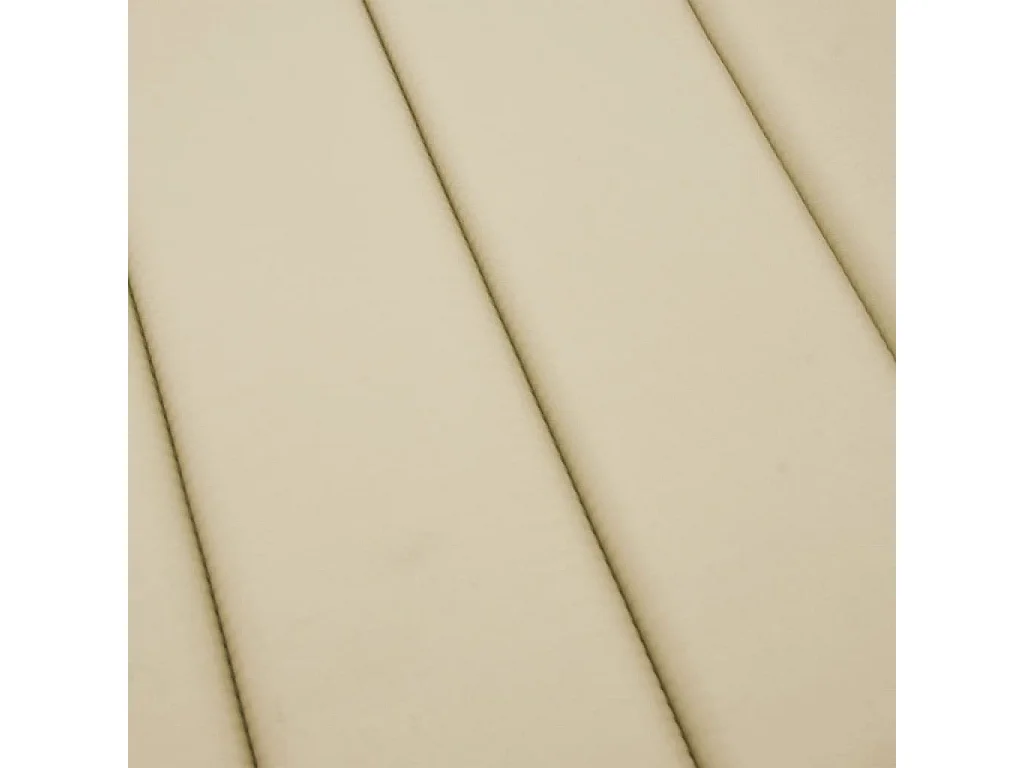 Coussin de chaise longue beige 186x58x3 cm tissu oxford