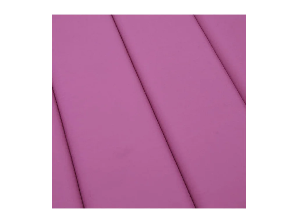 Coussin de chaise longue rose tissu oxford