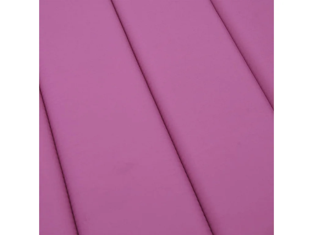 Coussin de chaise longue rose tissu oxford