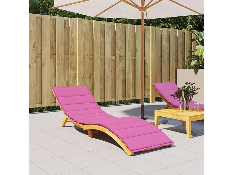 Ligbedkussen oxford stof roze