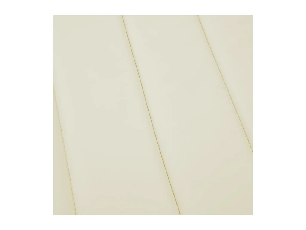 Coussin de chaise longue crème 200x70x3 cm tissu oxford