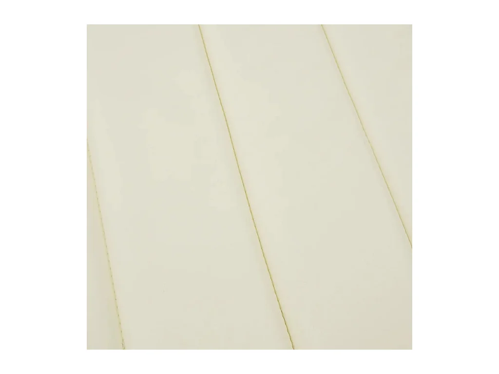 Almofadão para espreguiçadeira 200x60x3 cm tecido oxford creme