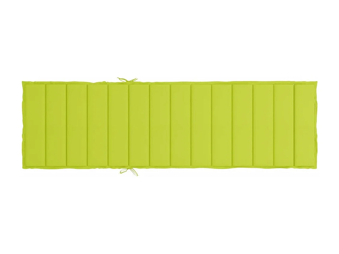 Almofadão para espreguiçadeira tecido oxford verde brilhante