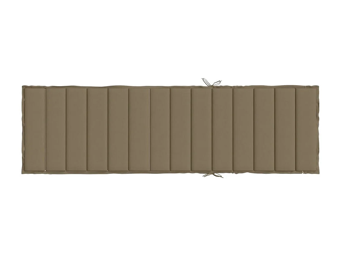 Almofadão para espreguiçadeira 200x50x4cm mesclado tecido