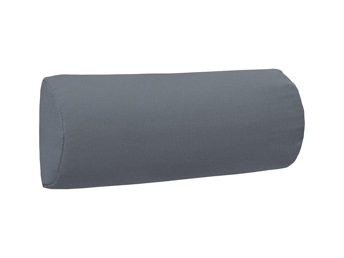 Appui-tête de chaise longue Gris 40x7,5x15 cm Textilène