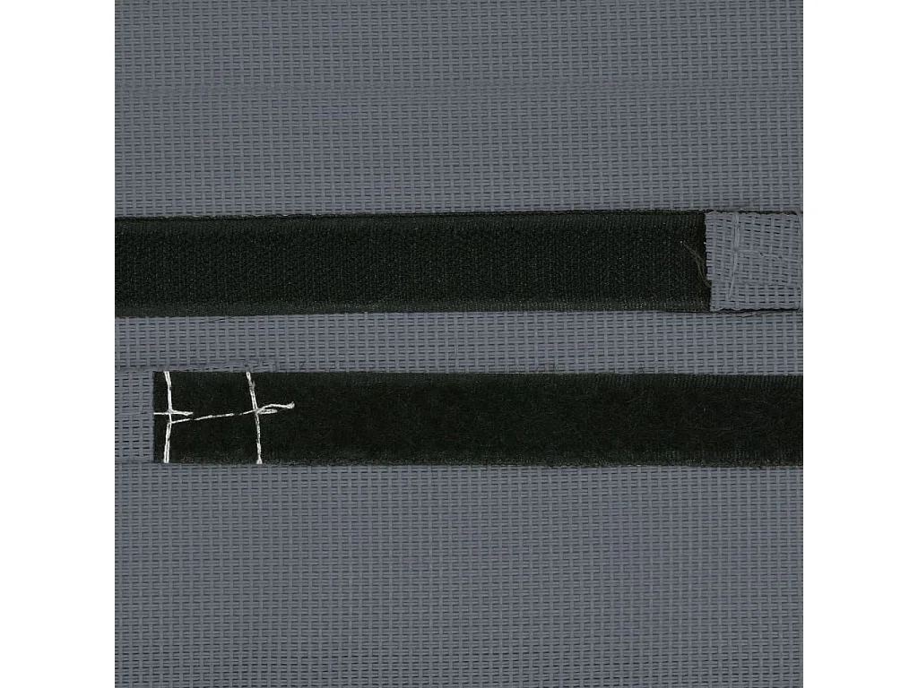 Appui-tête de chaise longue Gris 40x7,5x15 cm Textilène