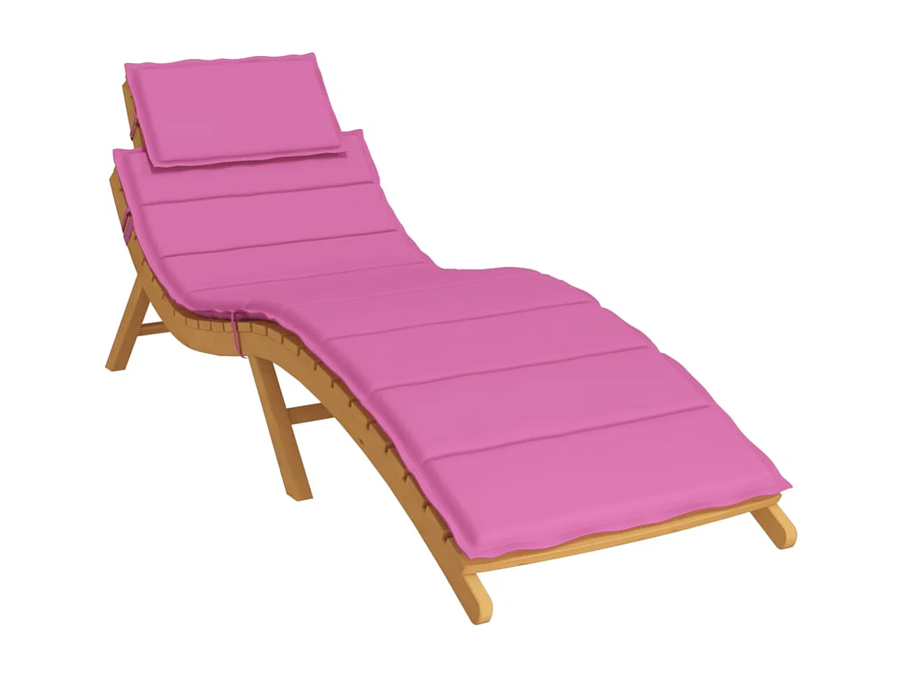 Coussin de chaise longue rose tissu oxford