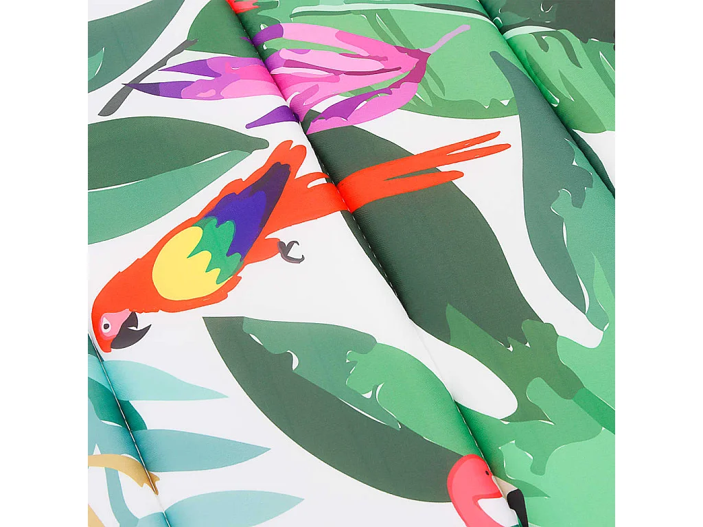 Cojín de tumbona tela Oxford multicolor