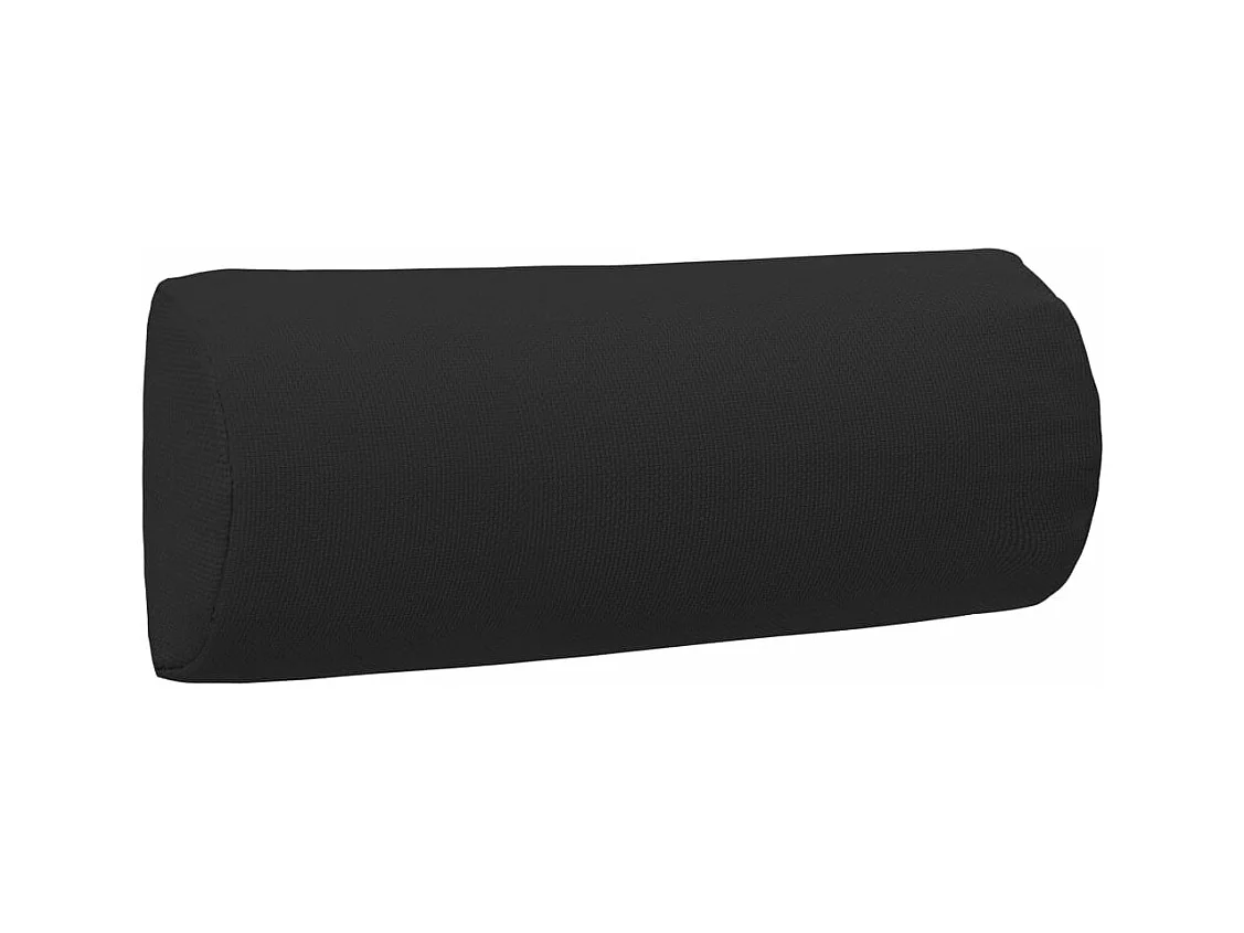 Appui-tête de chaise longue Noir 40x7,5x15 cm Textilène