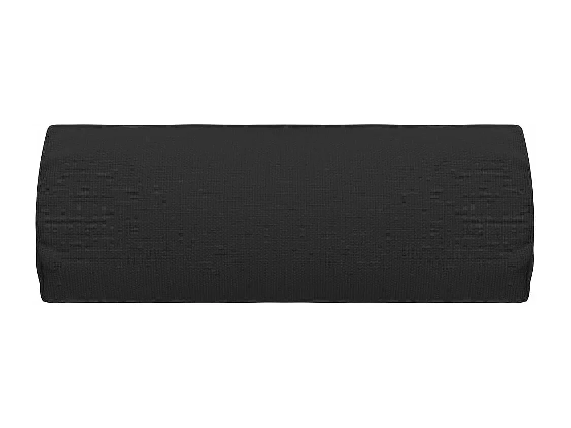 Appui-tête de chaise longue Noir 40x7,5x15 cm Textilène
