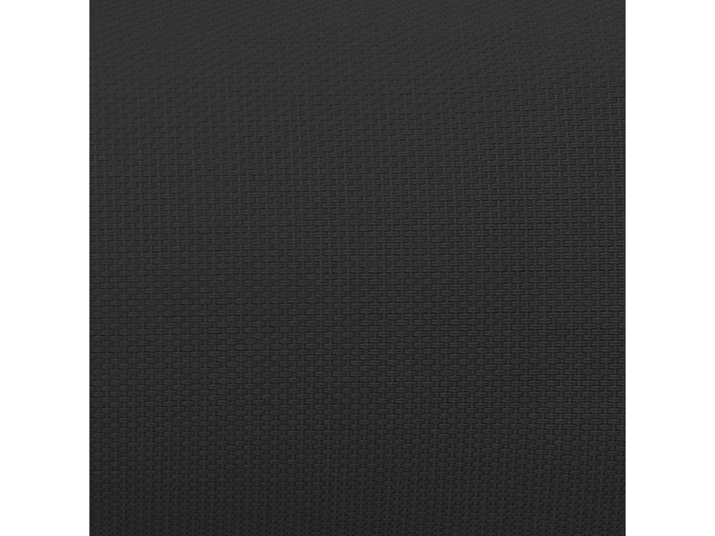 Appui-tête de chaise longue Noir 40x7,5x15 cm Textilène