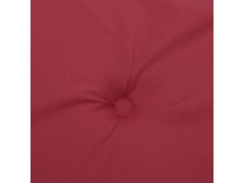 Almofadões para cadeira terraço 2peças tecido oxford vermelho tinto