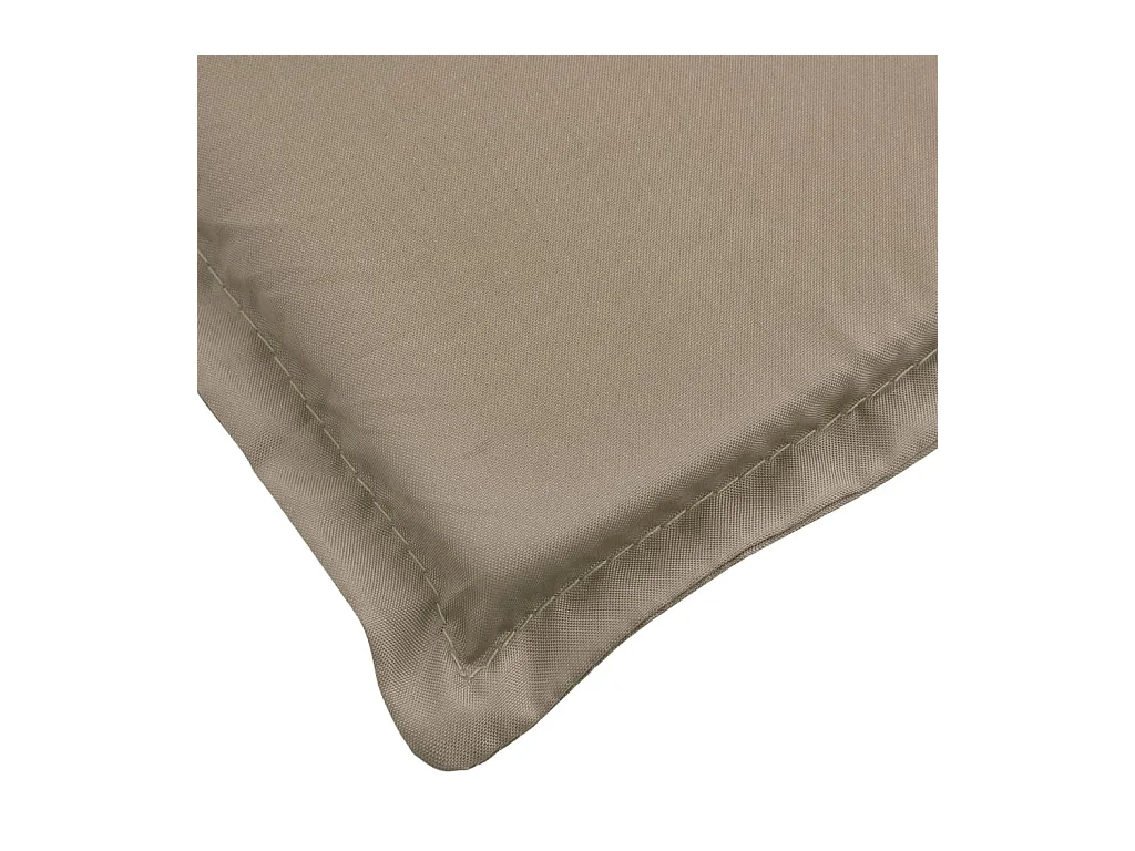 Coussin de chaise longue taupe 186x58x3 cm tissu oxford