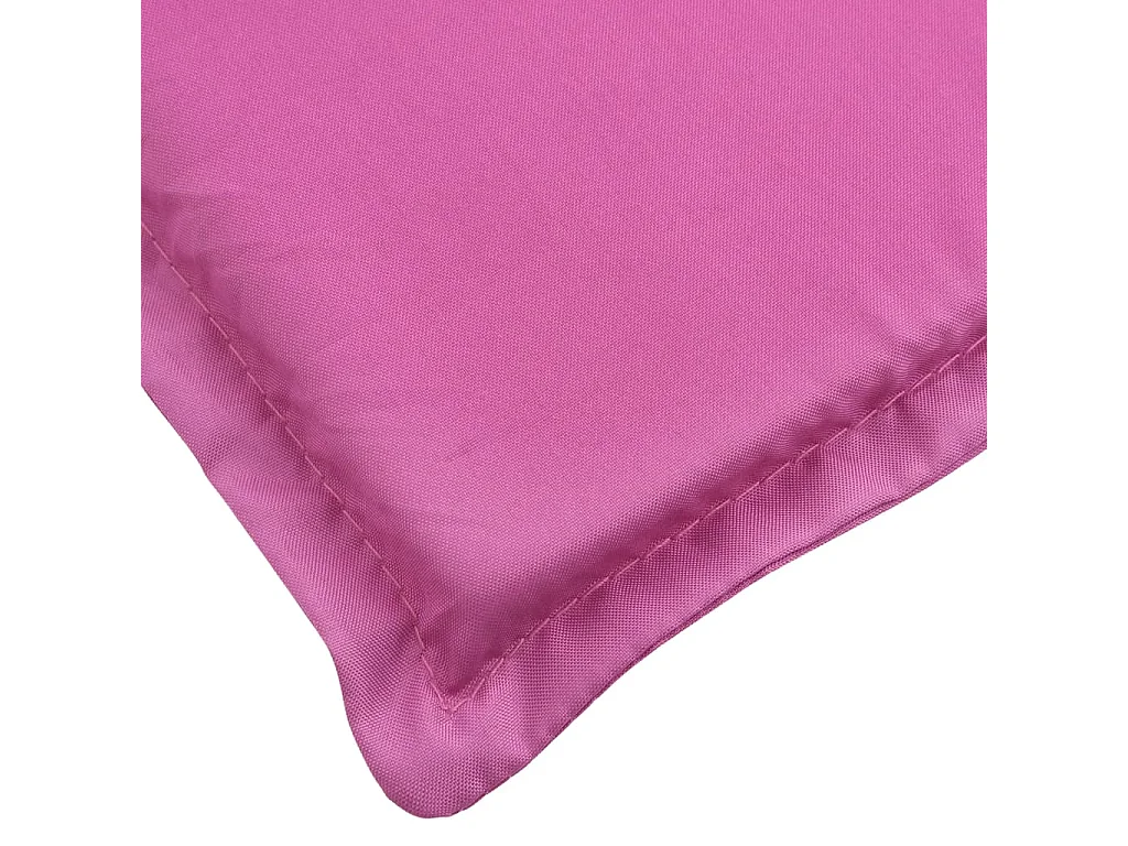 Coussin de chaise longue rose tissu oxford