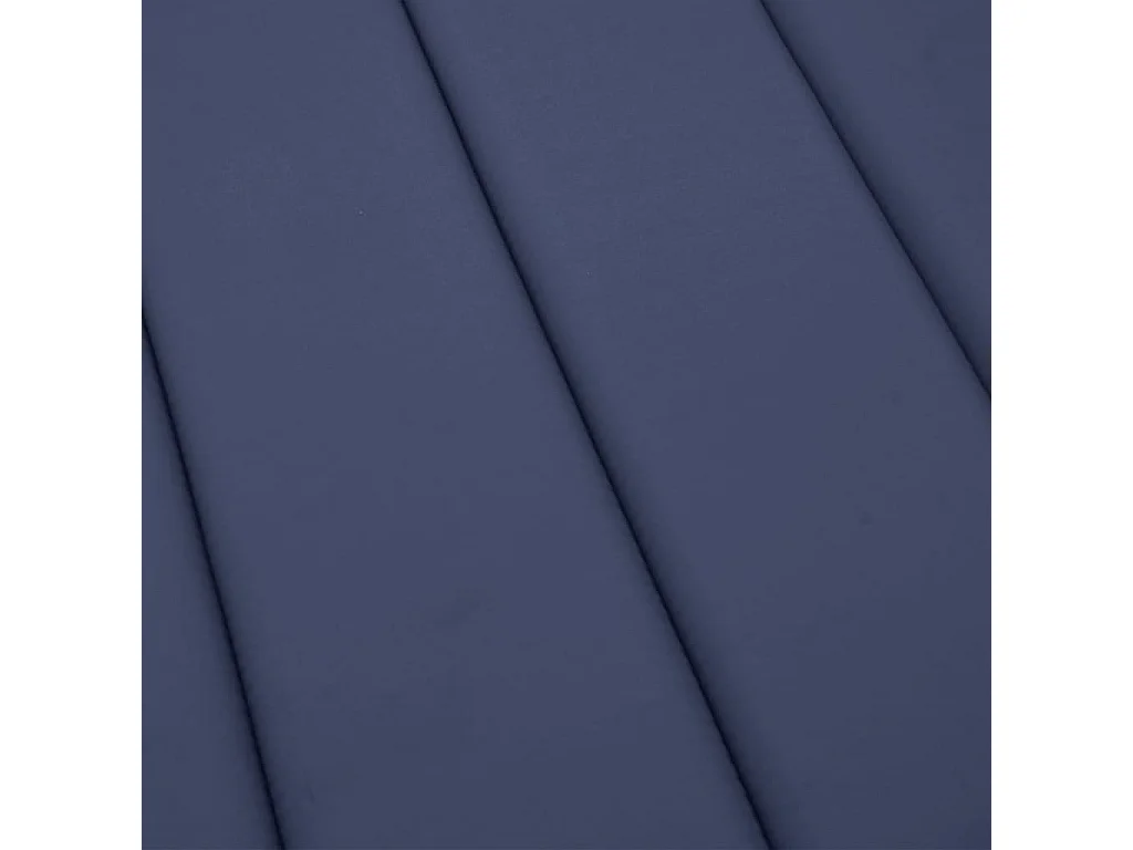 Coussin de chaise longue bleu marine tissu oxford