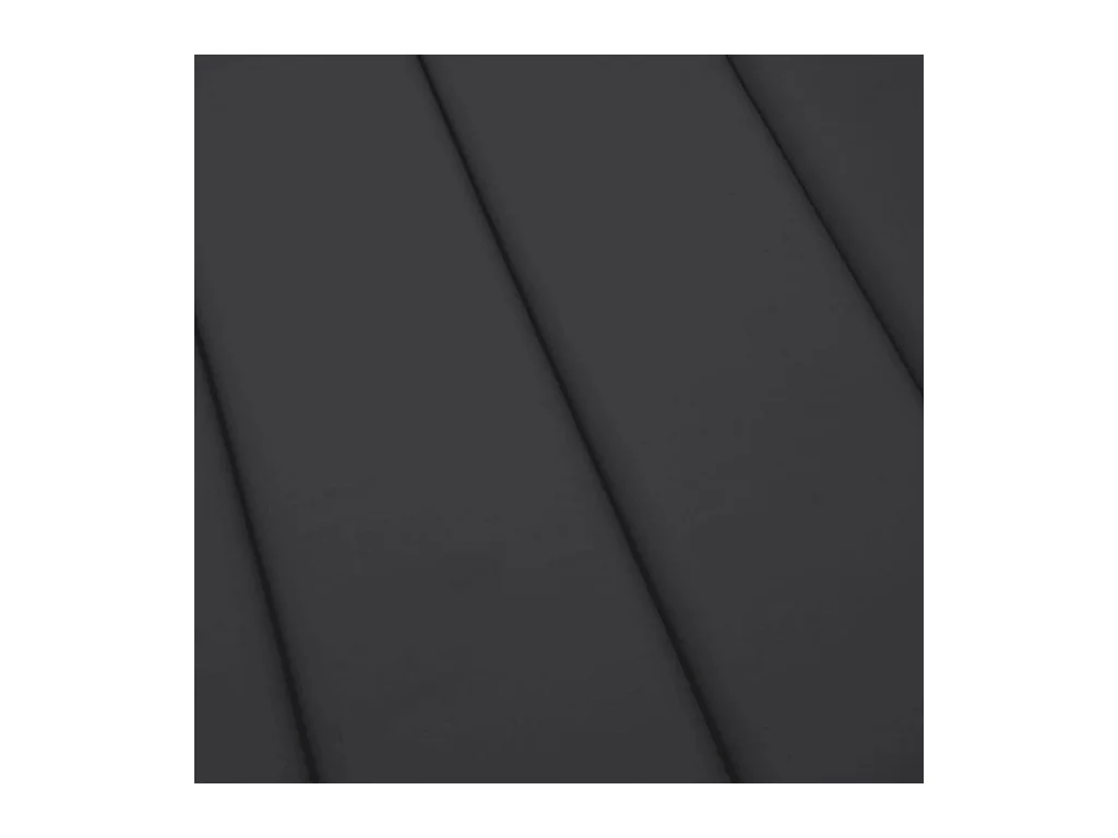 Coussin de chaise longue noir 200x70x3 cm tissu oxford